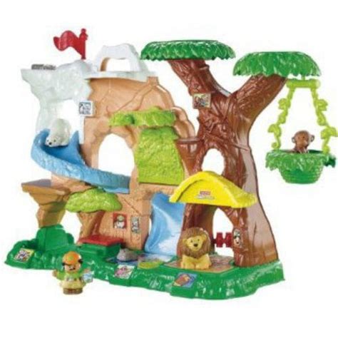 Fisher-Price Little People Zoo Talkers Animal Sounds Zoo - Walmart.com