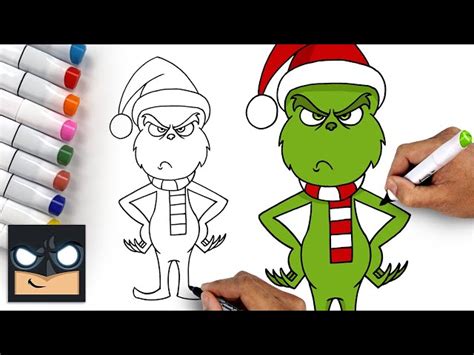 How To Draw the Grinch - Videos For Kids