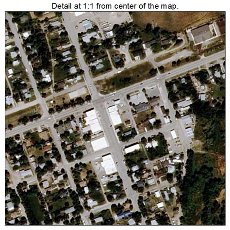 Aerial Photography Map of Joliet, MT Montana