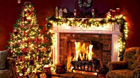 Christmas Tree Fireplace Wallpapers - Wallpaper Cave