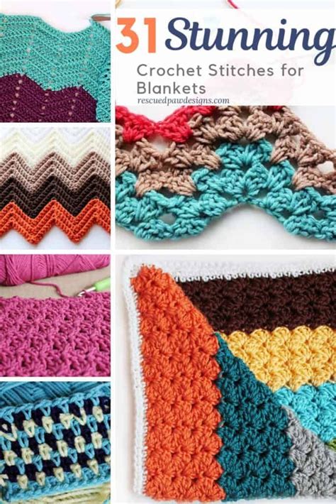 cool crochet stitches for blankets | Explore