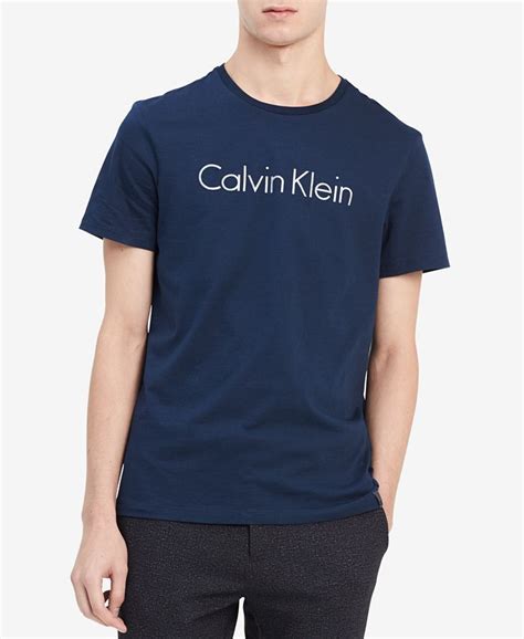 Calvin Klein Men's Logo T-Shirt & Reviews - T-Shirts - Men - Macy's