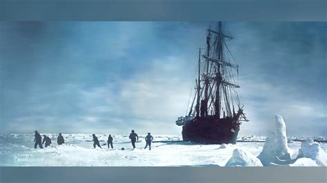 These retouched photos of Shackleton's 1914 expedition look like they ...