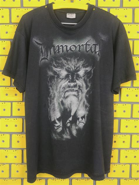 Vintage 90s Immortal Band T-Shirt Unholy Forces of Evil | Etsy