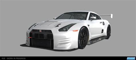 Nissan GT-R GT3 inbound for RaceRoom Racing Experience - Team VVV