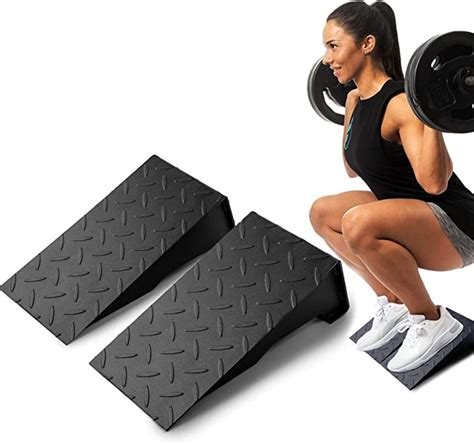 Squat Platforms Heavy Duty Steel 20° - NZ Fitness Gear - NZ Wide Shipping