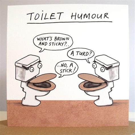 'toilet humour' card by cardinky | notonthehighstreet.com