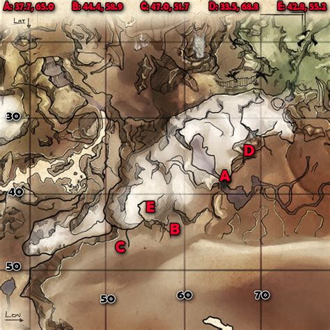 Ark Ragnarok Ice Wyvern Egg Locations - Map & Coordinates