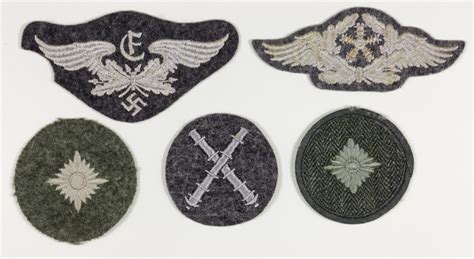 Lot - GERMAN LUFTWAFFE CLOTH INSIGNIA