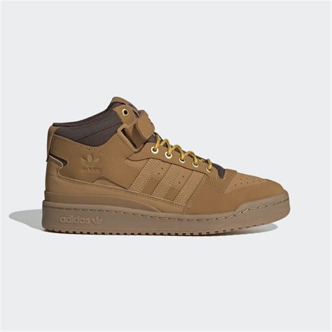 adidas Forum Mid Shoes - Brown | Men's Lifestyle | adidas US