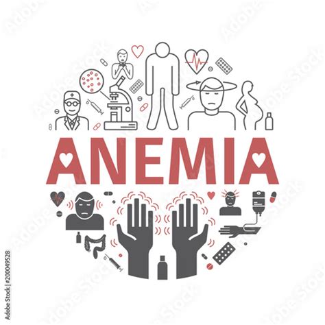 Iron Deficiency Anemia Clip Art