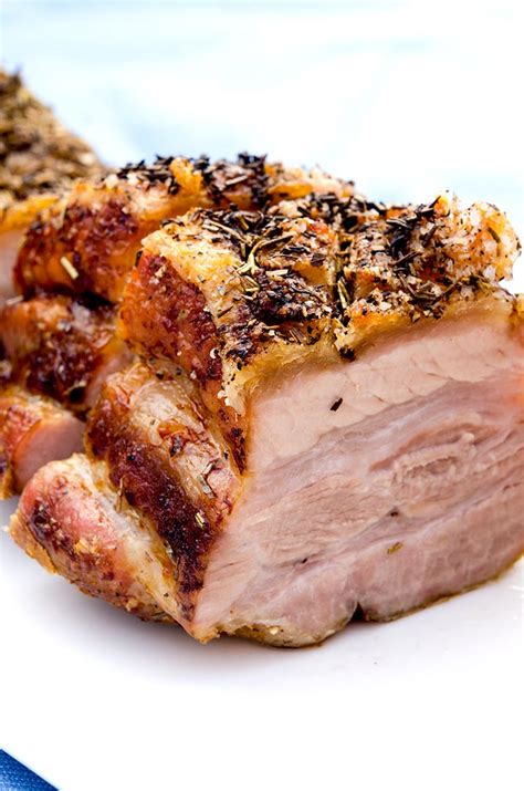 crispy pork belly recipe