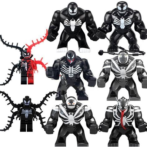 Gprince Lego Venom Carnage Riot Anti-Venom Marvel Super Heroes Big Size ...