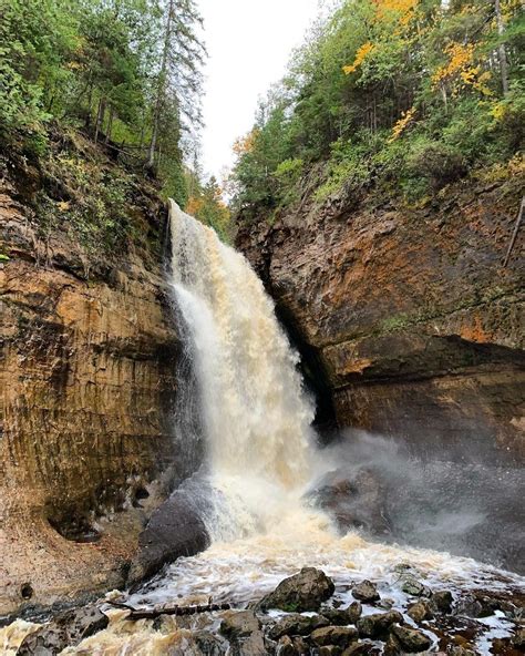 The Top 7 Waterfalls near Munising, MI | Pictured Rocks : Pictured ...