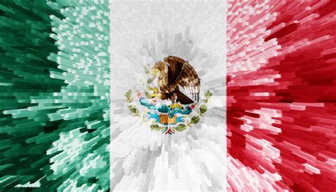 Mexican Flag by Dr-Pen