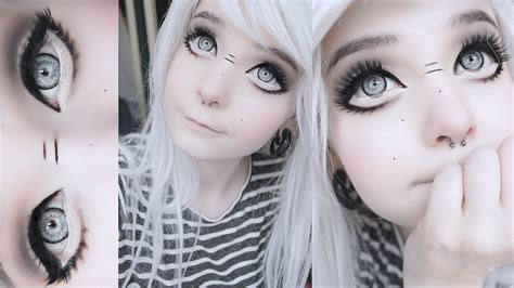 Big Anime Eyes Makeup Tutorial | Saubhaya Makeup