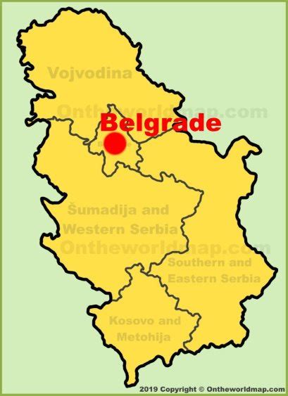 Belgrade Maps | Serbia | Maps of Belgrade