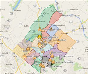 Central Bucks School District Map - Maping Resources