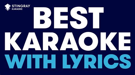 TOP 30 BEST KARAOKE WITH LYRICS from the '60s, '70s, '80s, '90s, 2000's ...