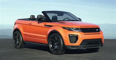 2017 Range Rover Evoque is first convertible SUV