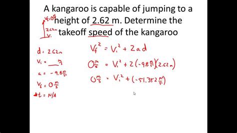 1D KINEMATIC PRACTICE - Motion Example 3 Practice Problem - YouTube