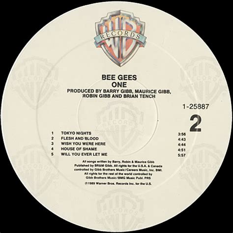 Bee Gees – One | Vinyl Album Covers.com