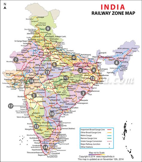 Indian Railway Station Map