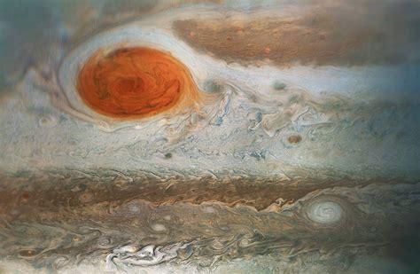 Jupiter's Great Red Spot Swirls in Stunning Up-Close Photo by Juno ...