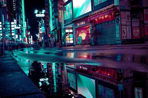 Futuristic Aesthetic Neon Tokyo Wallpaper : Browse millions of popular ...