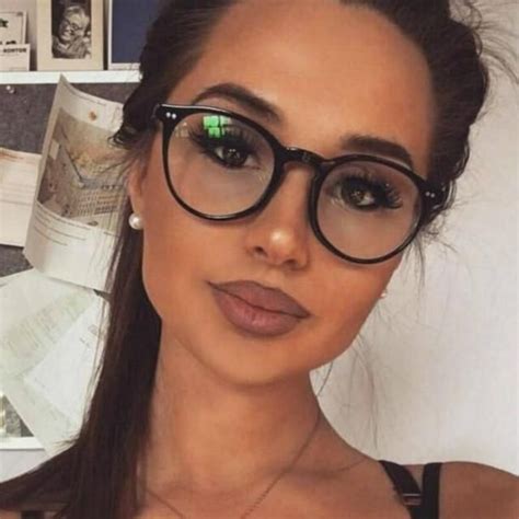 Vintage Spectacle Frame Clear Lens Round Glasses | Womens glasses ...