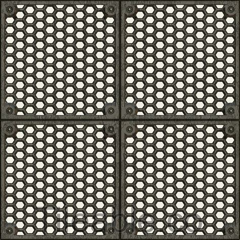 Metal floor grate - design 3 - Awsome texture with all 3d modelling ...