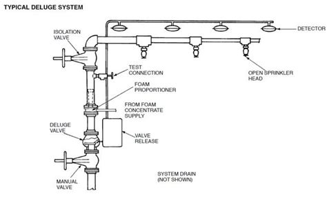 Deluge sprinkler system