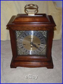 Howard Miller Westminster Chime Mantel Clock Franz Hermle 340-020 Beautiful