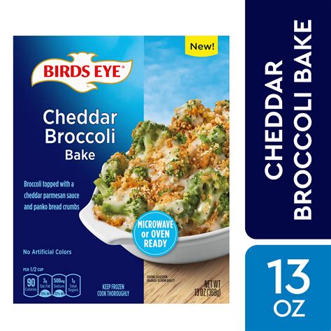 Birds Eye Cheddar Broccoli Bake, Frozen Vegetable, 13 OZ - Walmart.com ...