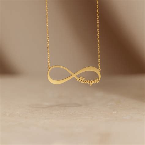 Infinity Name Necklace by Caitlyn Minimalist Infinity Necklace for Mom ...