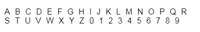 html - How to imitate a monospace font with a variable-width font ...