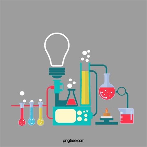 Chemistry Lab PNG and PSD