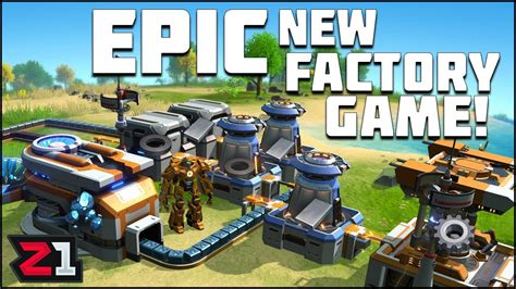 EPIC New Factory Game *SATISFACTORY MEETS FACTORIO* ! Dyson Sphere ...