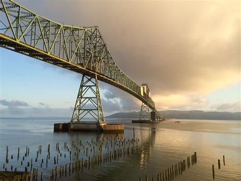 The 4.1 Mile Astoria-Megler Bridge is the Longest of its Kind in USA