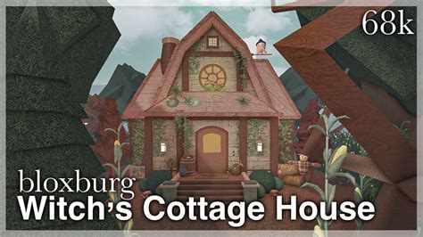 Bloxburg - Witch's Cottage House Speedbuild (exterior) - YouTube