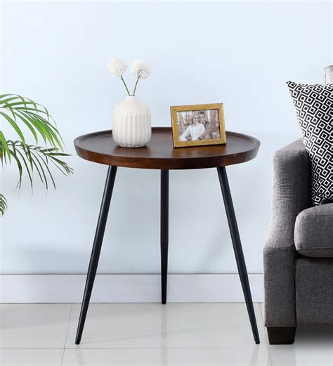 Buy Pencil Solid Wood End Table in Natural Finish at 5% OFF by G Home ...