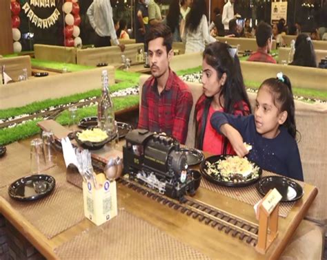 Gujarat: Surat restaurant serves food on toy trains, diners relive ...