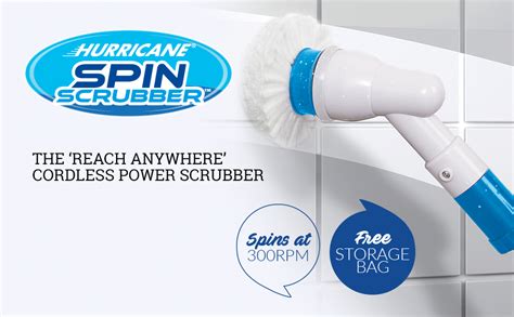 JML Hurricane Spin Scrubber: The'reach anywhere' cordless power ...