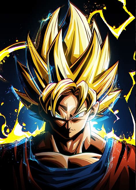 Dragon Ball Z Goku Super Saiyan | Anime dragon ball goku, Dragon ball ...