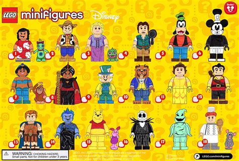 [MOC] Disney Collectable Minifigures Series - LEGO Licensed ...