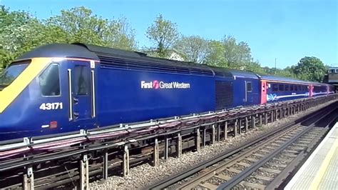 Trains at Northolt station 5/5/18 - YouTube