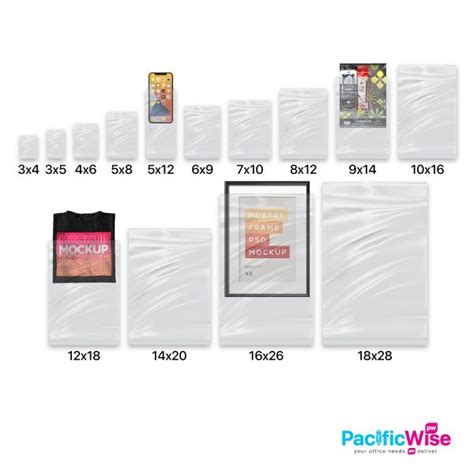 Plastic Bag PP/2Kg/Beg Plastik/Packing Product (0.04MM) | Buy Plastic ...