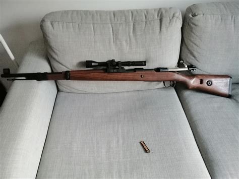 The scope for my Double Bell Kar98k arrived today :D : r/airsoft