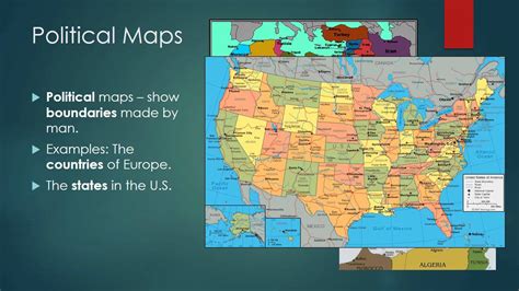 Types Of Maps Chart