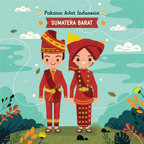 Baju Adat Sumatera Barat Kartun Gambar Baju Adat Sumatera Barat ...